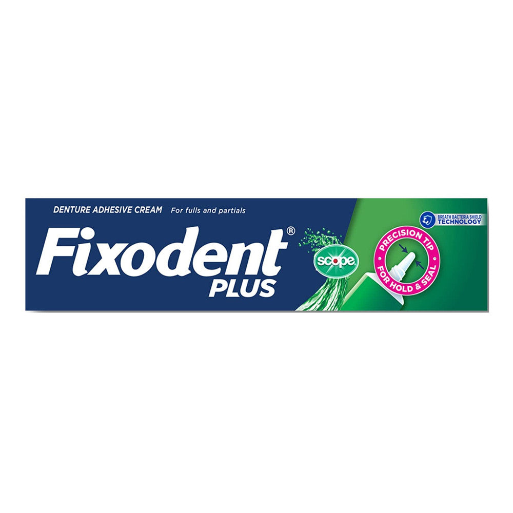 Fixodent Food Seal Plus Scope Denture Adhesive Cream, 2 Oz